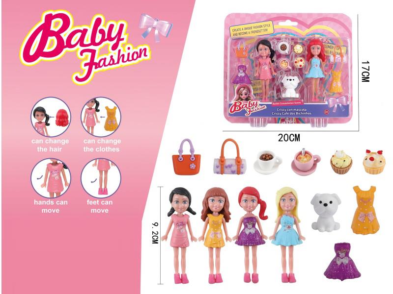 3.5-Inch Dress-Up Doll