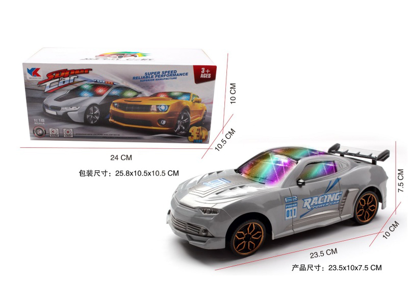 1:18 Electric Universal Bumblebee Racing Car +3D Lighting And Music