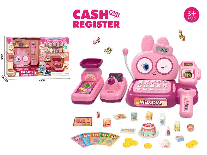 Hello Baby Cash Register Toy(Pink)