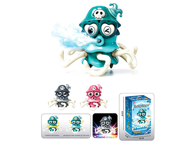 B/O Spray Octopus With Light And Music