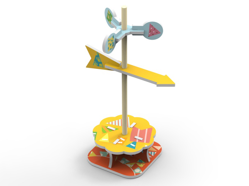 Wind Vane Physics Experiment Toys