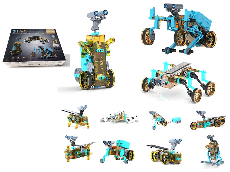 31 In 1 Solar Remote Control Robot
