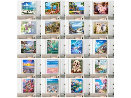 Scenery + Animals Series 40X50 Pvc Box
Full Diamond Diamond Painting