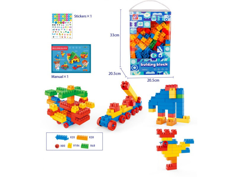 360PCS Building Blocks