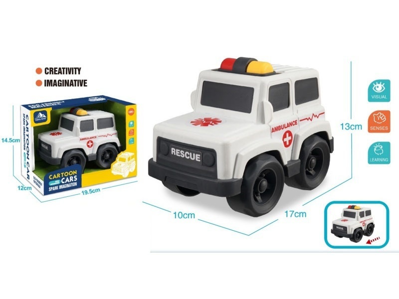 Light And Sound - Cartoon Ambulance
