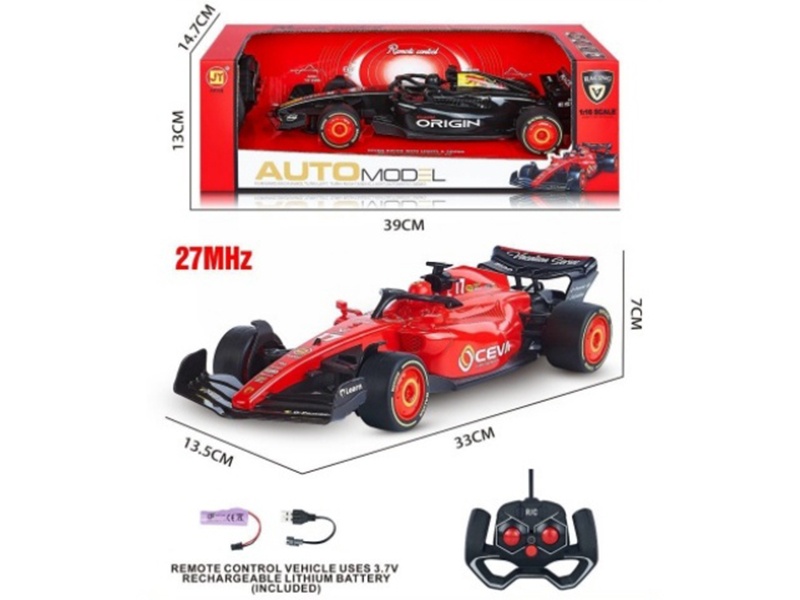 1:16 27 -F1 Remote Control Racing Car (No Electricity Included)