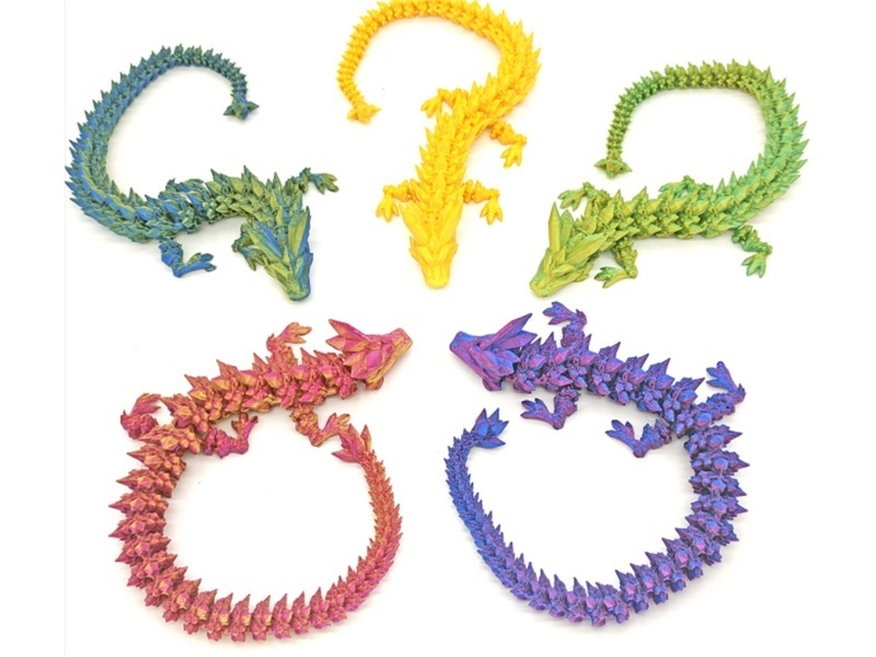 Crystal Dragon (Big Tail) 70Cm