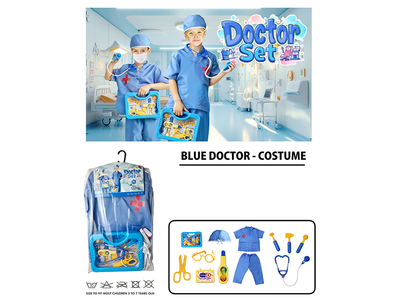 Blue Doctor'S Coat