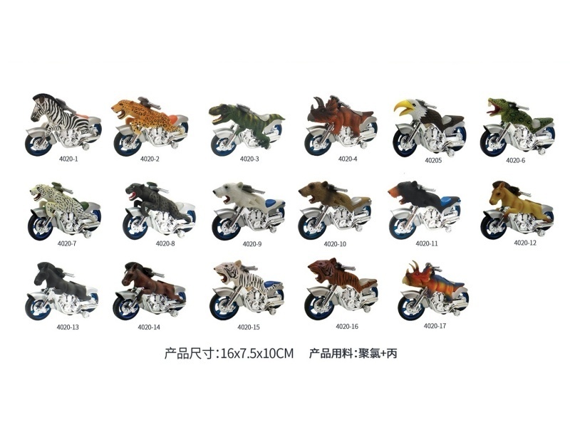 Inertial Dinosaur Motorcycle - Cheetah