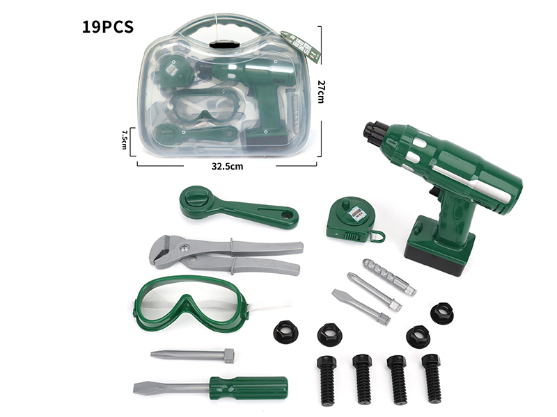 Electric Drill Tools Set 19pcs