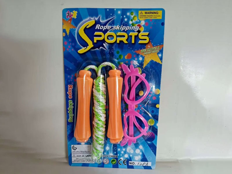 Just Wear The Skipping Rope With Glasses