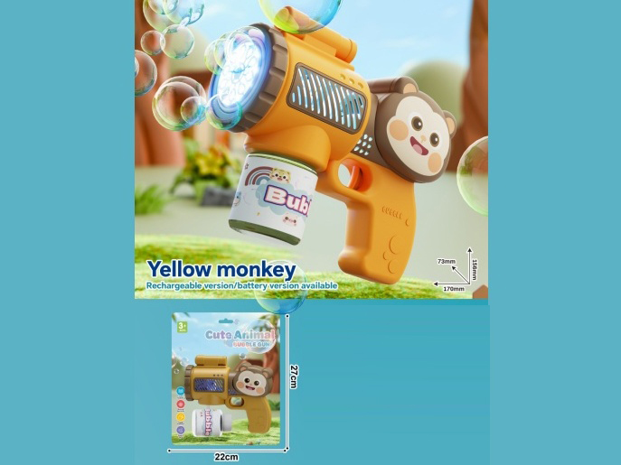 Monkey Bubble Gun