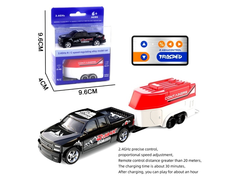 High-Precision Mini Remote Control Car With Trailer