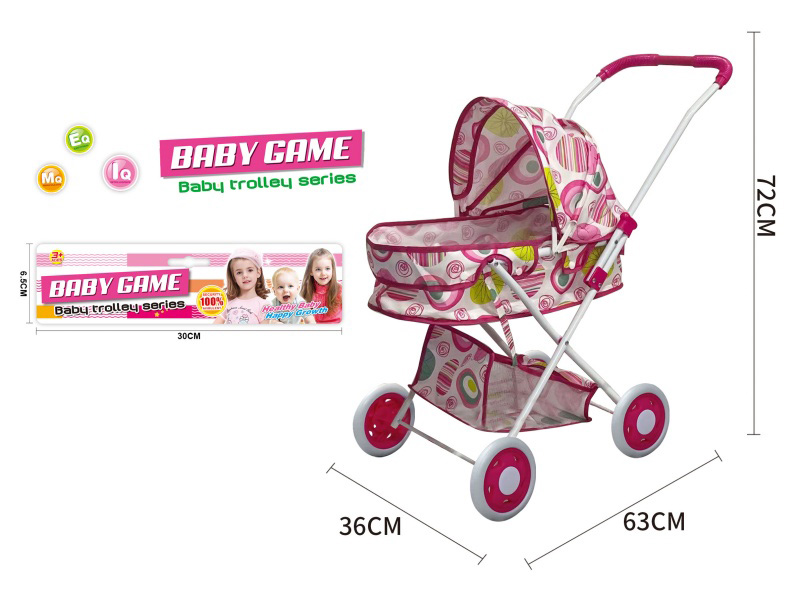 Iron Stroller Toy(Small Wheel)