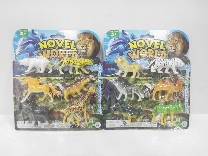 Solid Animals Set