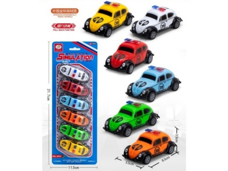 Backline Beetle Police Car