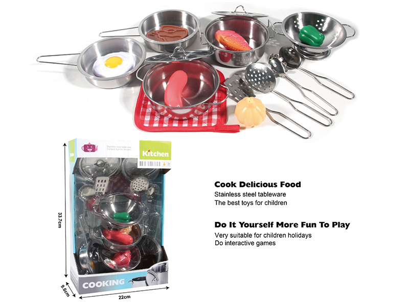 Stainless Steel Kitchen Set
