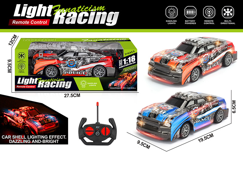1:18 4CH Remote Control Racing Car(Not Included Batteries)