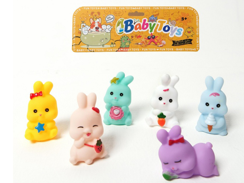 Vinyl Cute Bunny With Bb Whistle