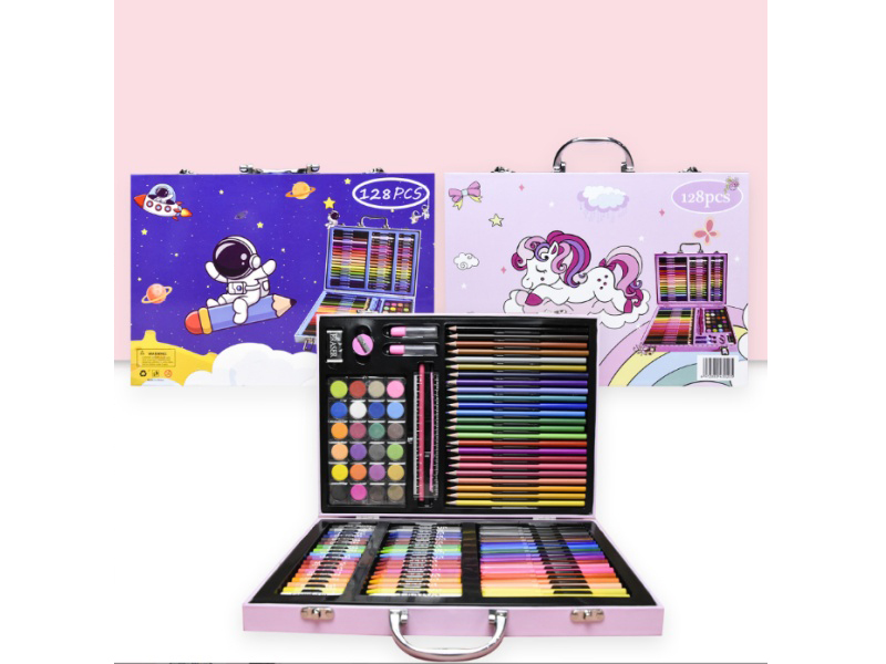 A 128Pcs Painting Set