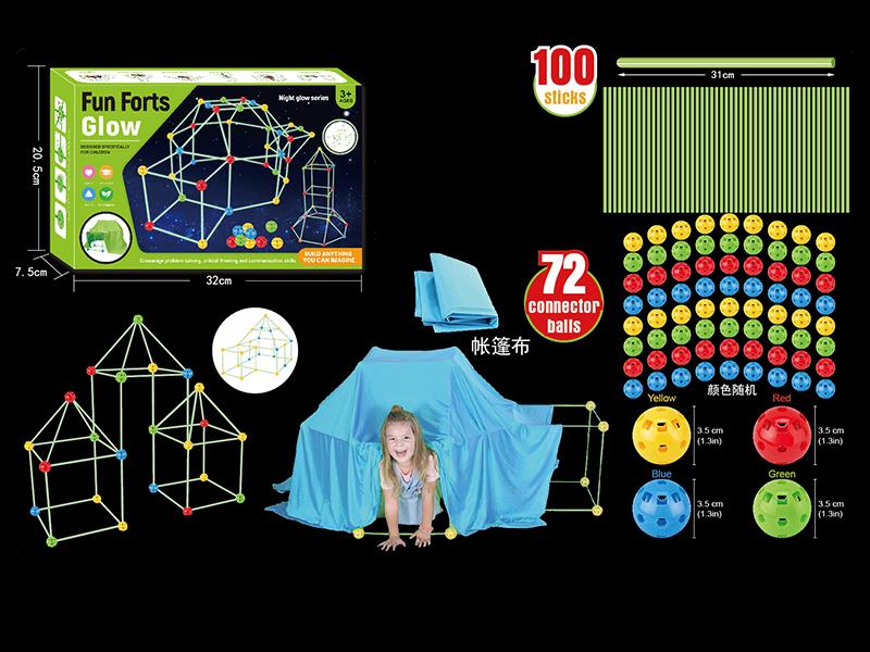 DIY Fort Building Tent Play Set