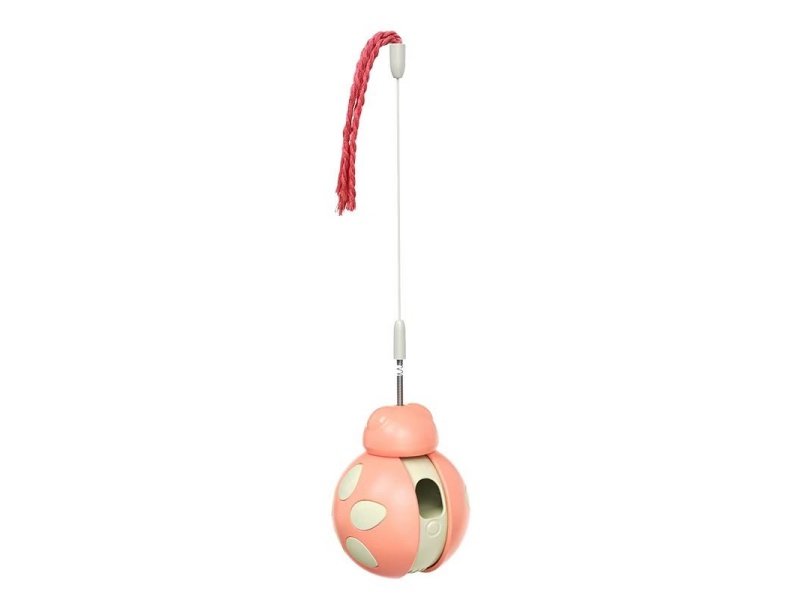 Pet Cat Toy Beetle Leaky Food Ball