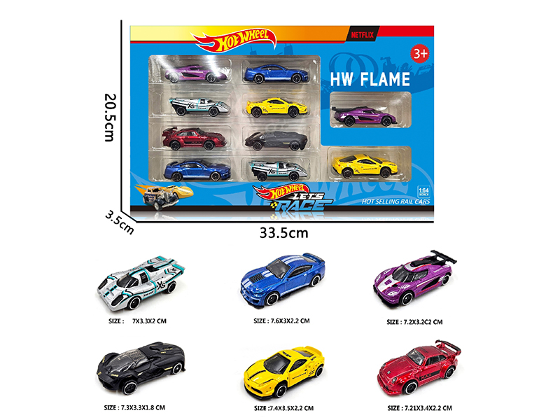Alloy Cars 10PCS