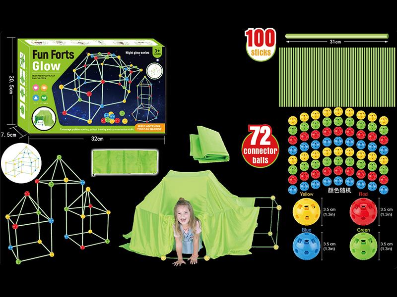 DIY Fort Building Tent Play Set