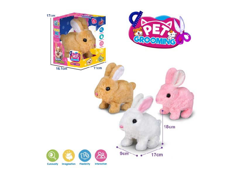 B/O Plush Rabbit