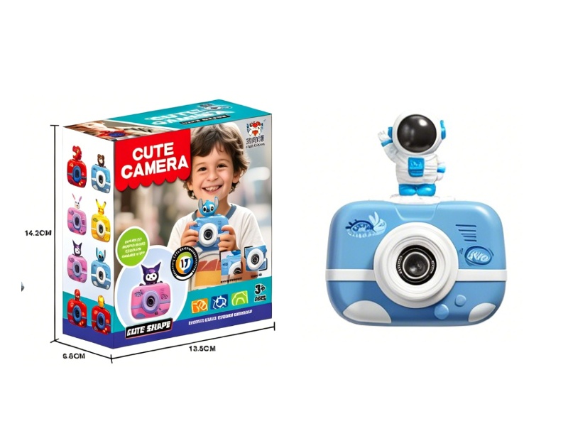Children'S Camera Can Take Photos, Videos And Play Games (In  Shape Of An Astronaut)