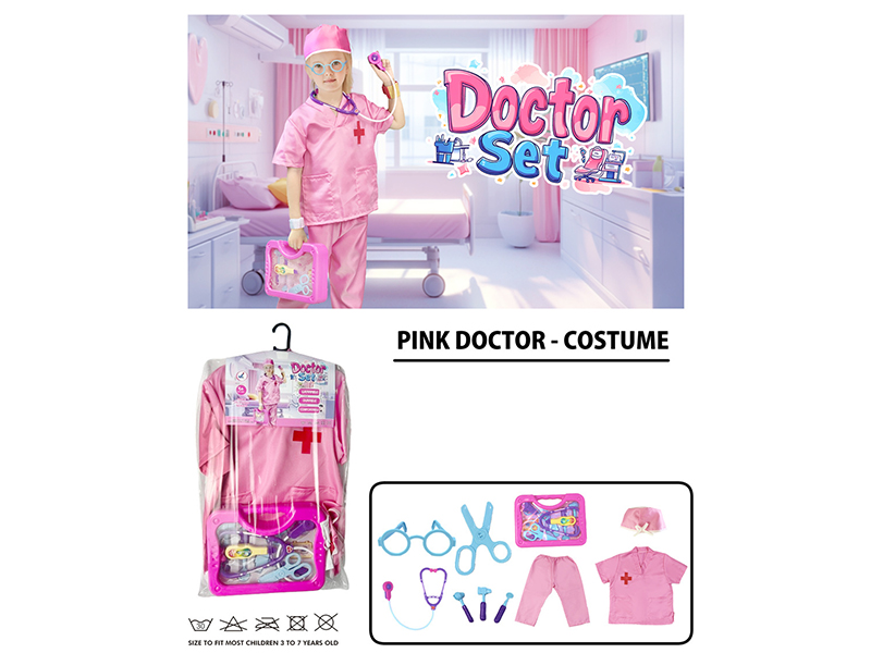 Pink Doctor'S Coat