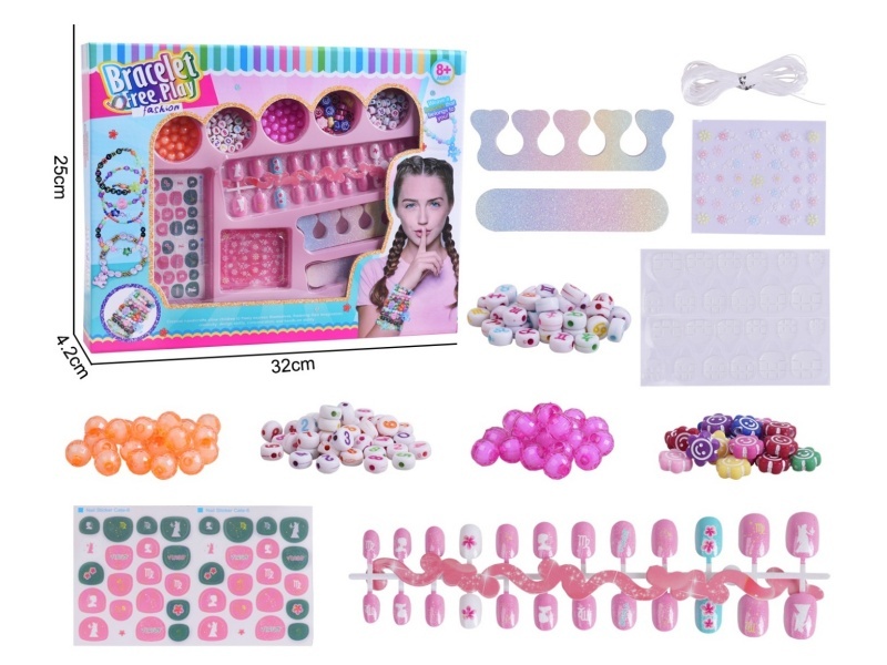 Diy Nail Beading Set