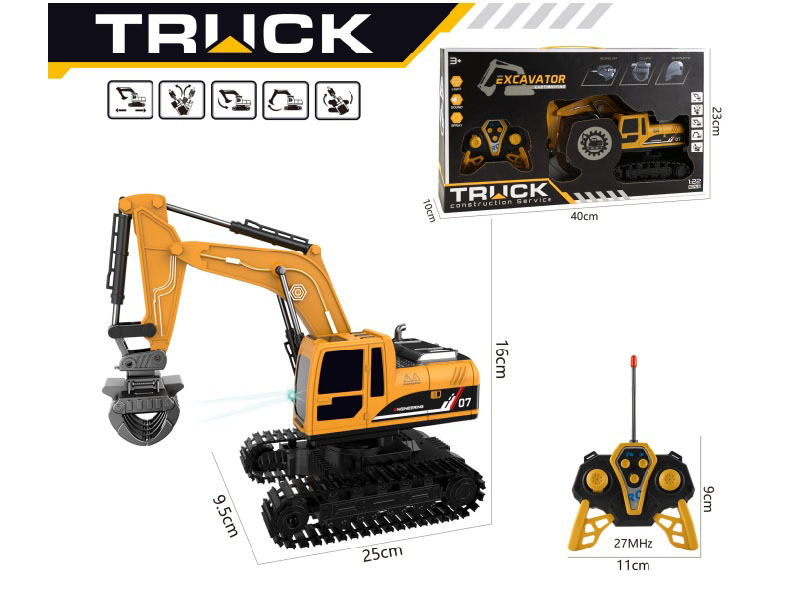 1:22 6CH R/C Engineering Truck With Lights