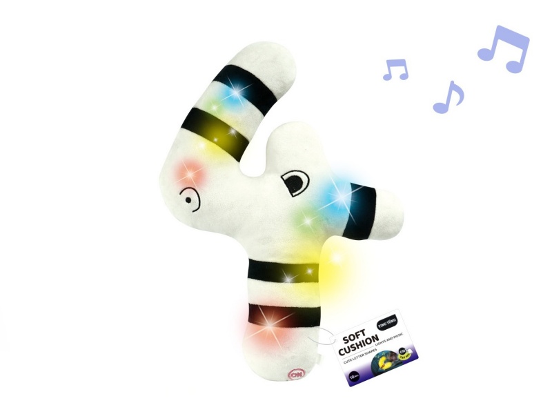 Number Plush Soothing Pillow - 4
