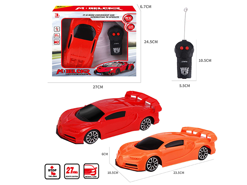 1:18 2CH Remote Control Bugatti Car Model