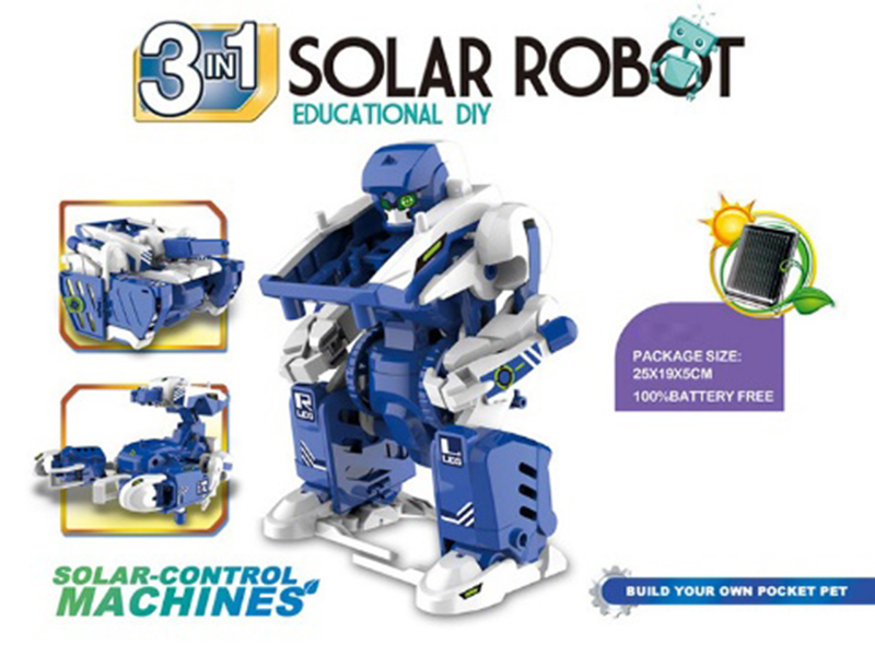 3 In 1 Solar Robot