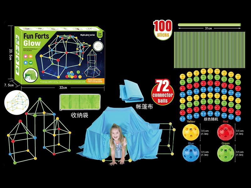 DIY Fort Building Tent Play Set