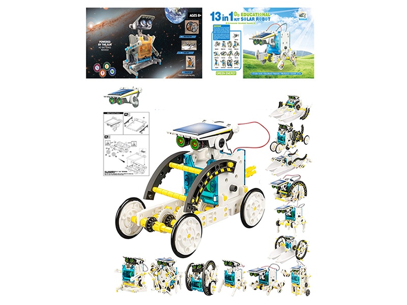 13 In 1 Solar Robot