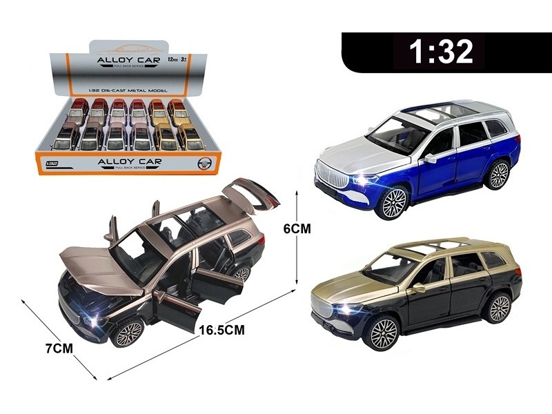 1:32 Alloy Model Display Box With Force/With Light And Sound, 3 Ag13 Batteries Included