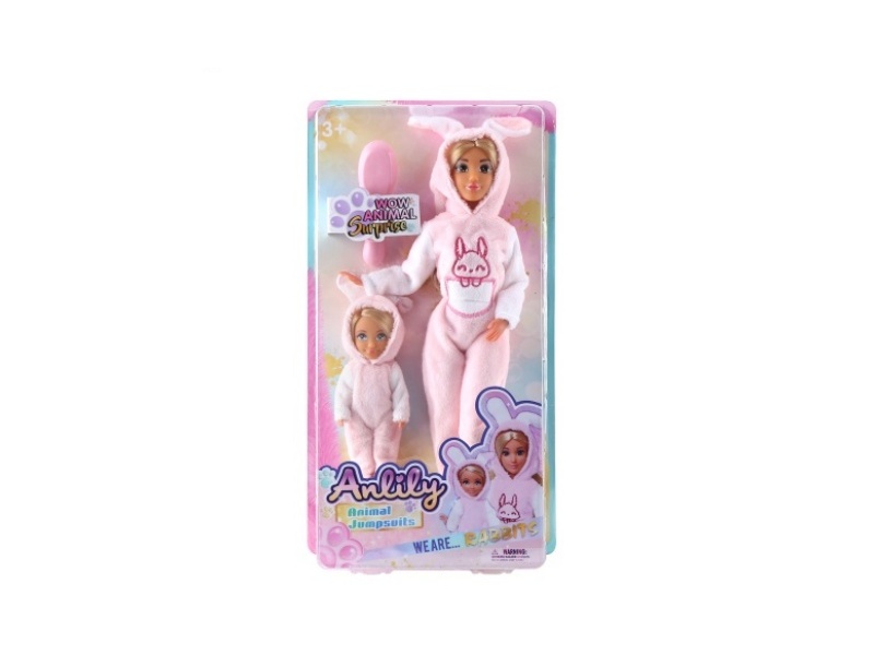11.5-Inch Solid Doll (Brown Skin Color)