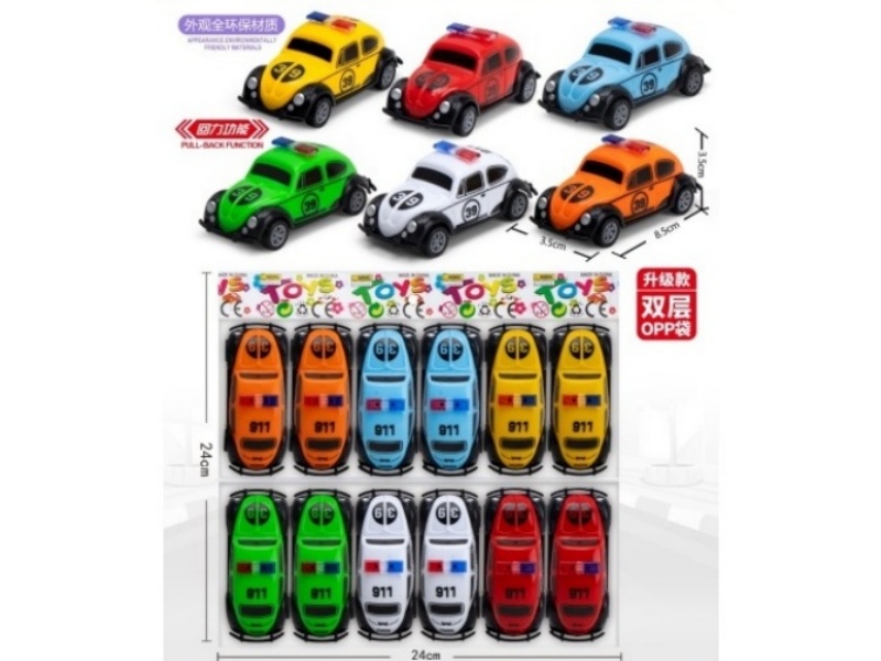 Backline Beetle Police Car