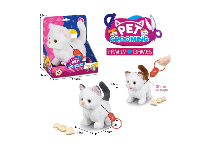 Three Types Of B/O Plush Leasehold Cats Are Mixed