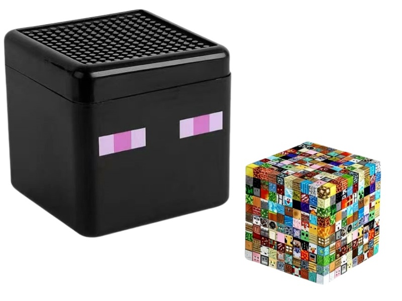 150pcs Magnetic Cube Building Blocks +15pcs Dolls