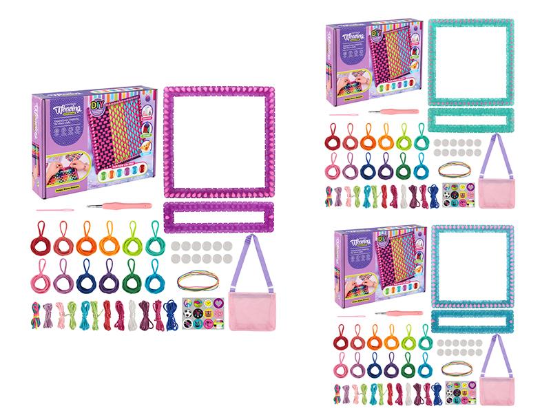 2 In 1 Weaving Loom Kit Toys