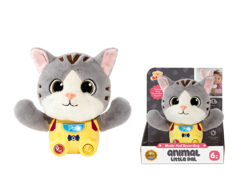 Cat Multifunctional Soothe Plush Toys