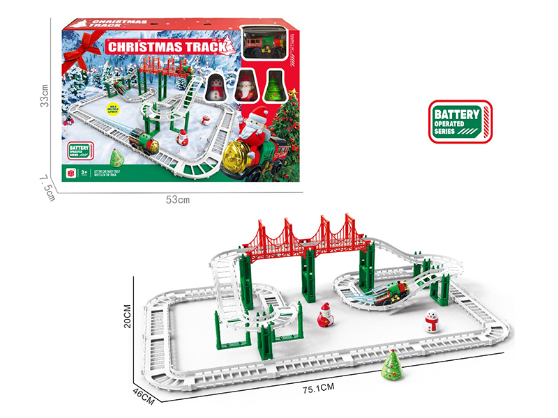 Electric Christmas Rail Train