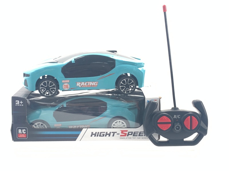 1:18 Bmw Racing Car Of 4CH Had No Lights