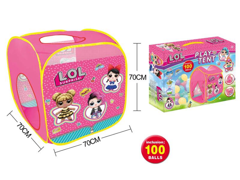 Surprise Doll Game House Brings 100 5.5CM Ocean Ball
