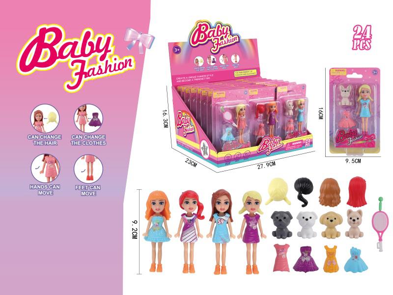 3.5-Inch Dress-Up Doll