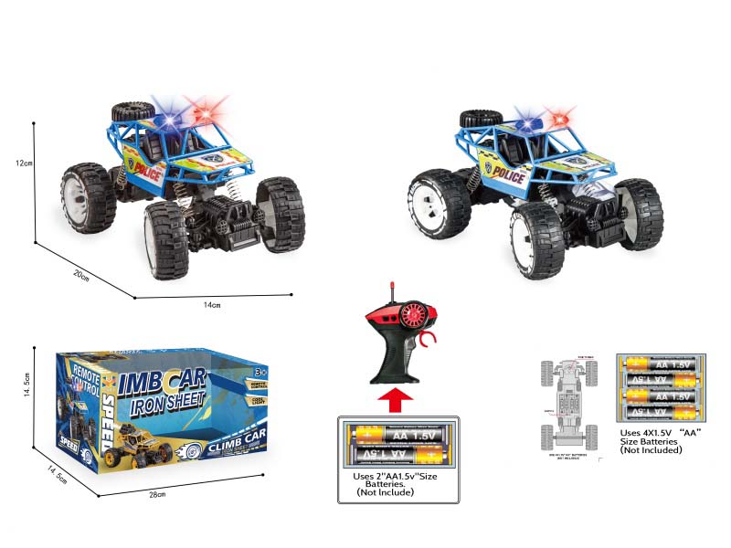 1:18 4CH Tinplate Off-Road Vehicle